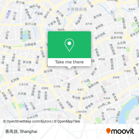 番禺路 map