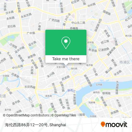 海伦西路86弄12一20号 map
