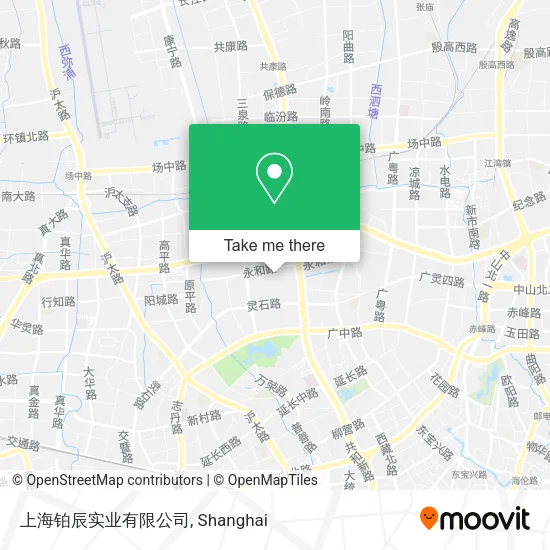 上海铂辰实业有限公司 map