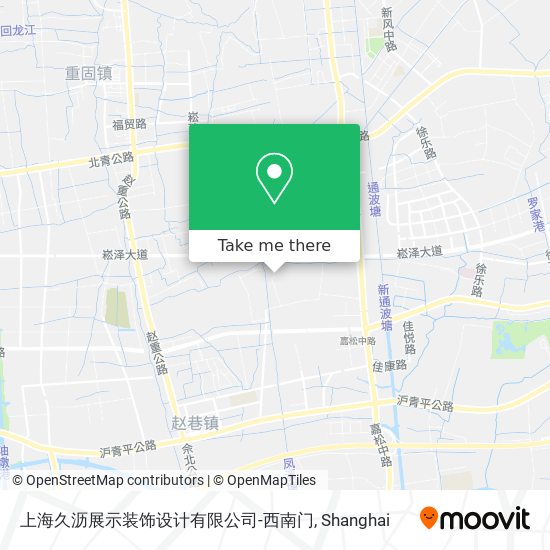 上海久沥展示装饰设计有限公司-西南门 map