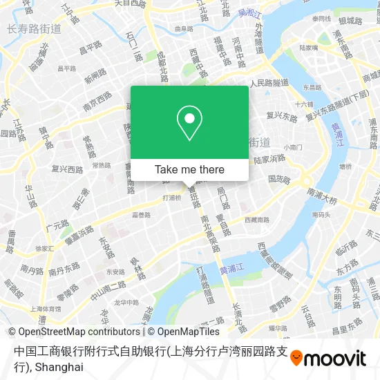中国工商银行附行式自助银行(上海分行卢湾丽园路支行) map