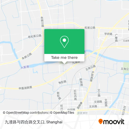 九溇路与四合路交叉口 map