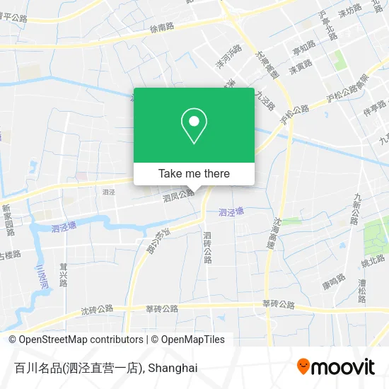 百川名品(泗泾直营一店) map