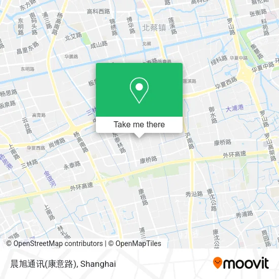 晨旭通讯(康意路) map