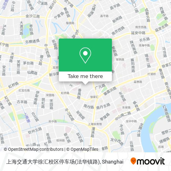 上海交通大学徐汇校区停车场(法华镇路) map