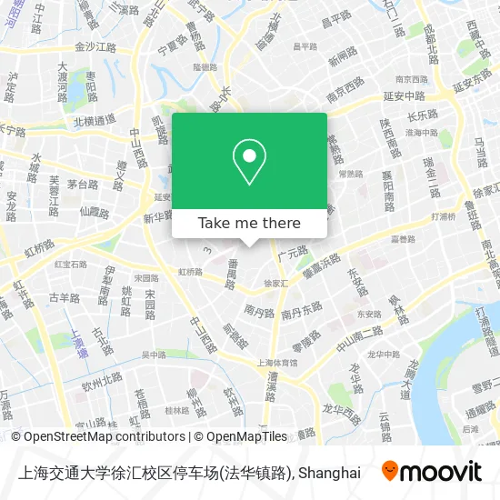 上海交通大学徐汇校区停车场(法华镇路) map