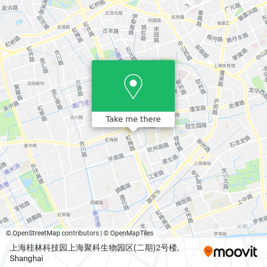 上海桂林科技园上海聚科生物园区(二期)2号楼 map