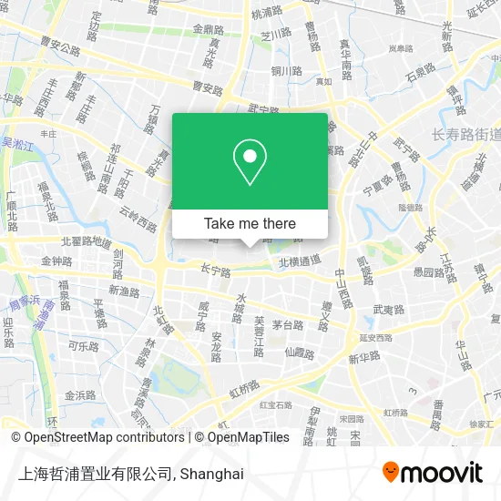 上海哲浦置业有限公司 map