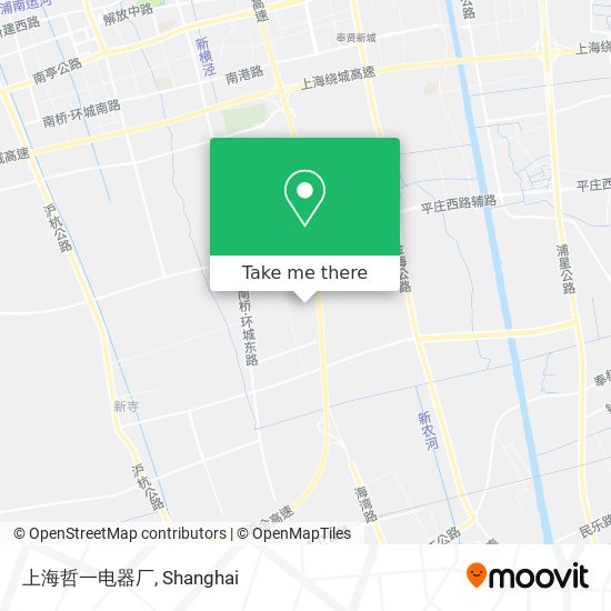 上海哲一电器厂 map