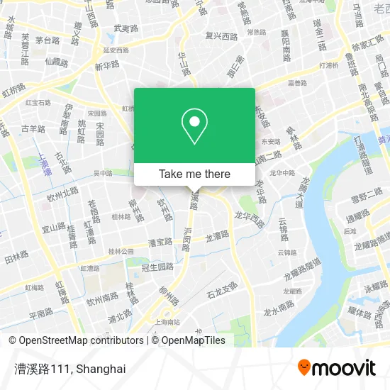 漕溪路111 map