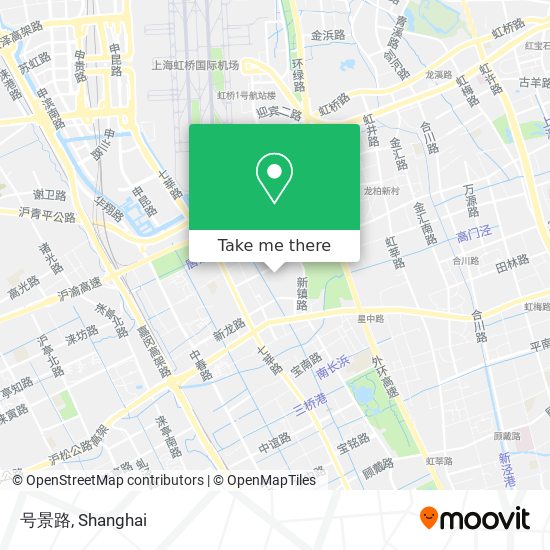 号景路 map