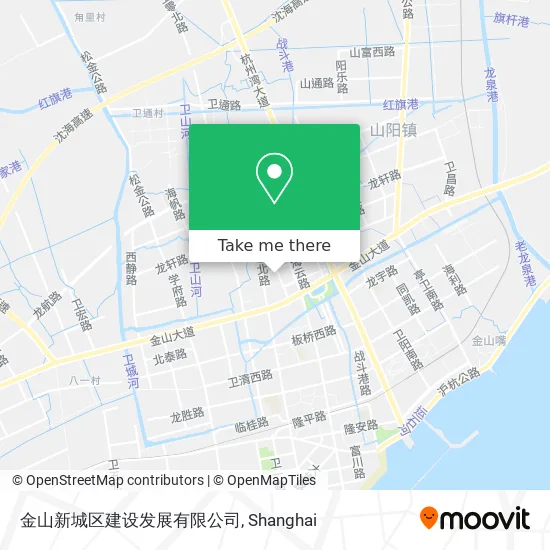 金山新城区建设发展有限公司 map