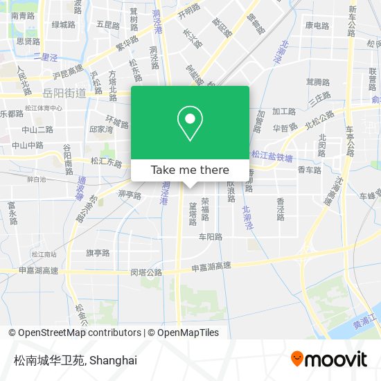 松南城华卫苑 map