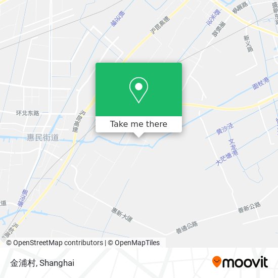 金浦村 map