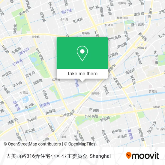 古美西路316弄住宅小区-业主委员会 map