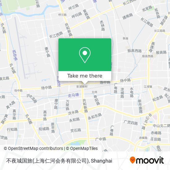 不夜城国旅(上海仁河会务有限公司) map