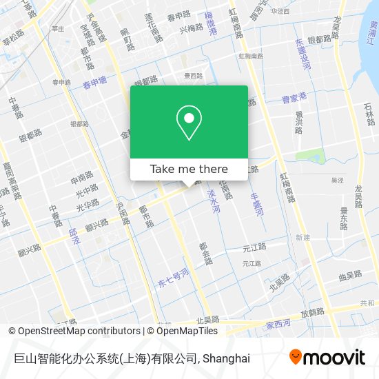 巨山智能化办公系统(上海)有限公司 map