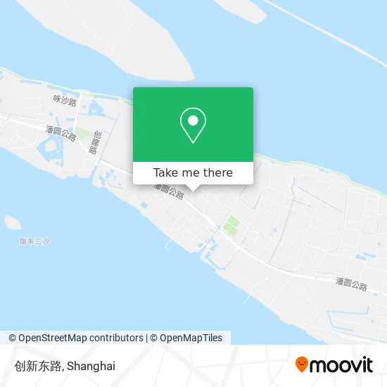 创新东路 map