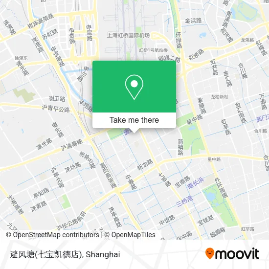 避风塘(七宝凯德店) map