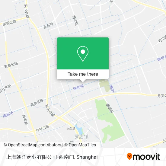 上海朝晖药业有限公司-西南门 map