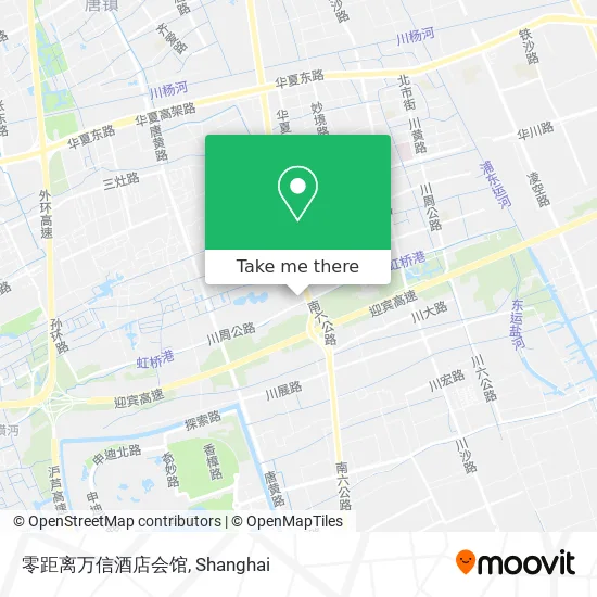 零距离万信酒店会馆 map