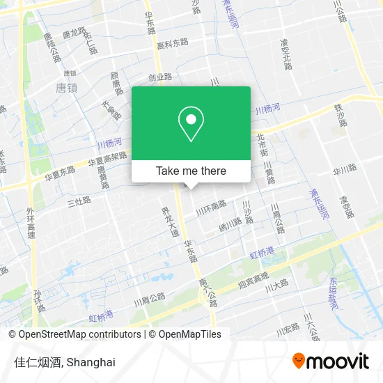 佳仁烟酒 map