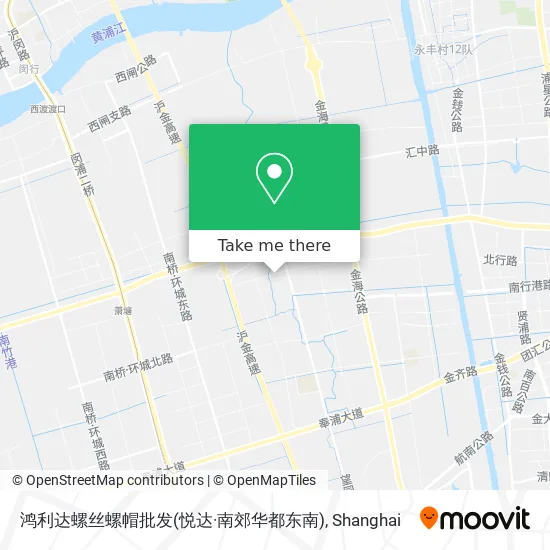 鸿利达螺丝螺帽批发(悦达·南郊华都东南) map