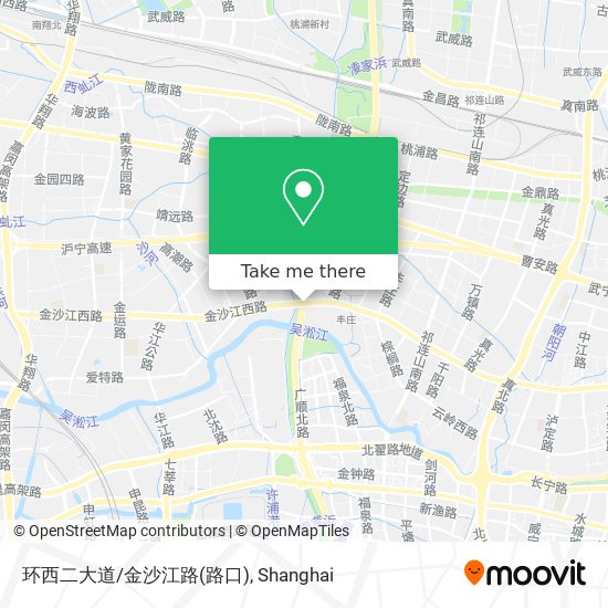 环西二大道/金沙江路(路口) map