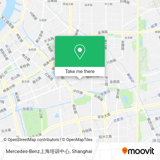 Mercedes-Benz上海培训中心 map