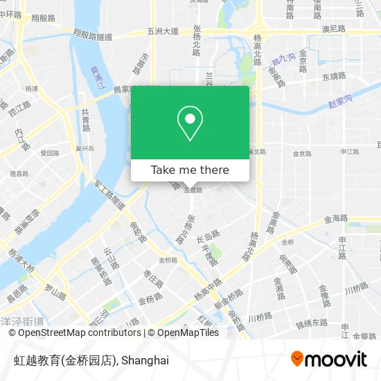 虹越教育(金桥园店) map