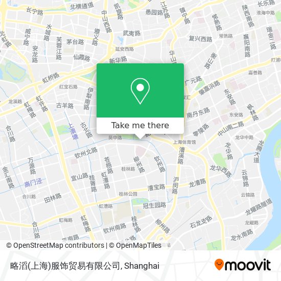 略滔(上海)服饰贸易有限公司 map