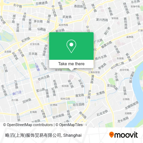 略滔(上海)服饰贸易有限公司 map