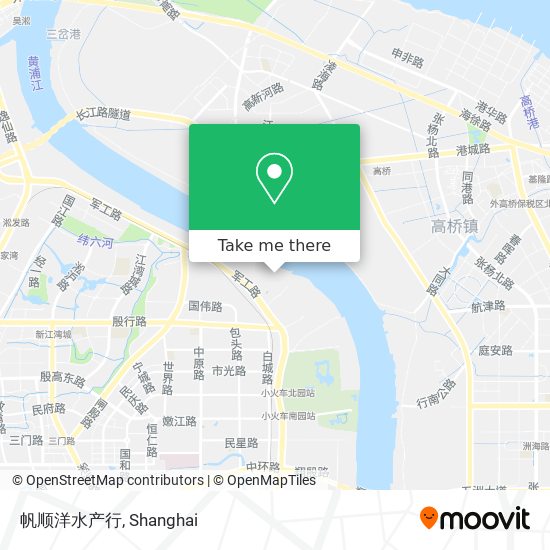 帆顺洋水产行 map