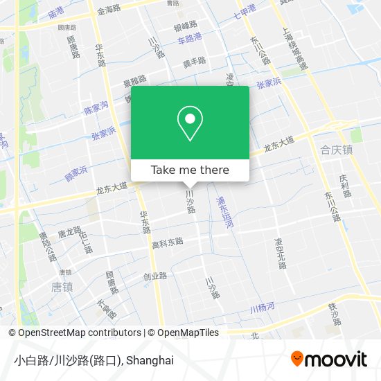 小白路/川沙路(路口) map