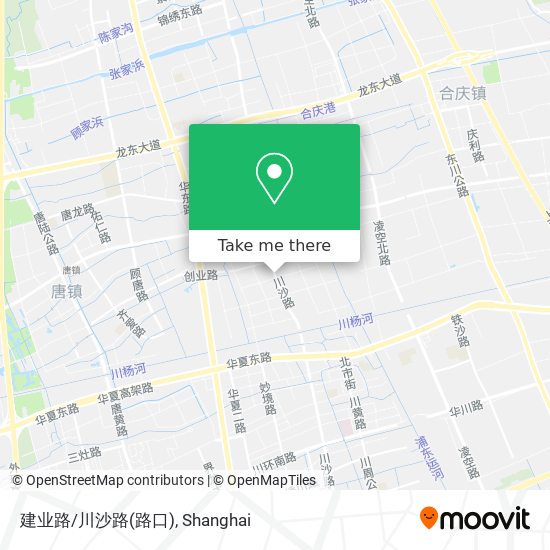 建业路/川沙路(路口) map