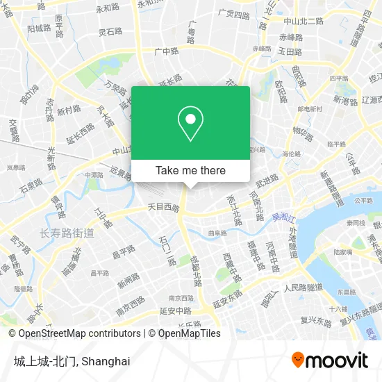 城上城-北门 map
