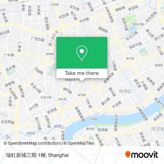 瑞虹新城三期-1幢 map