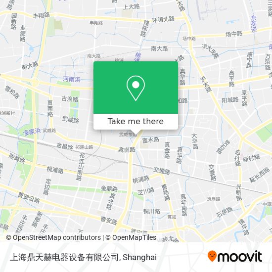 上海鼎天赫电器设备有限公司 map