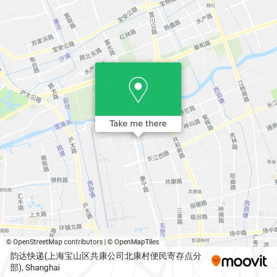 韵达快递(上海宝山区共康公司北康村便民寄存点分部) map