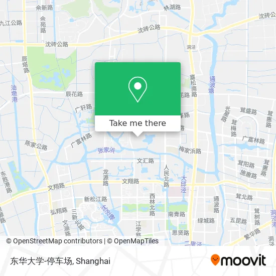 东华大学-停车场 map