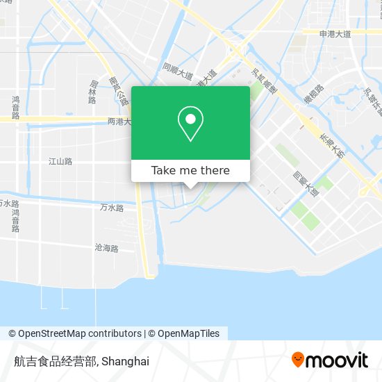 航吉食品经营部 map