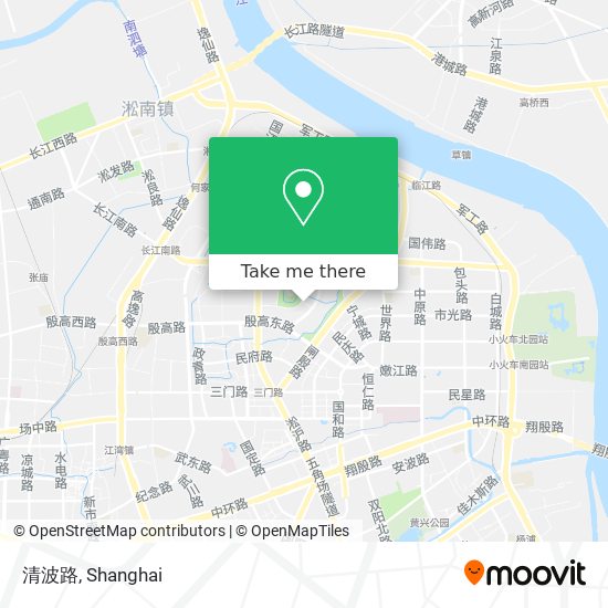 清波路 map