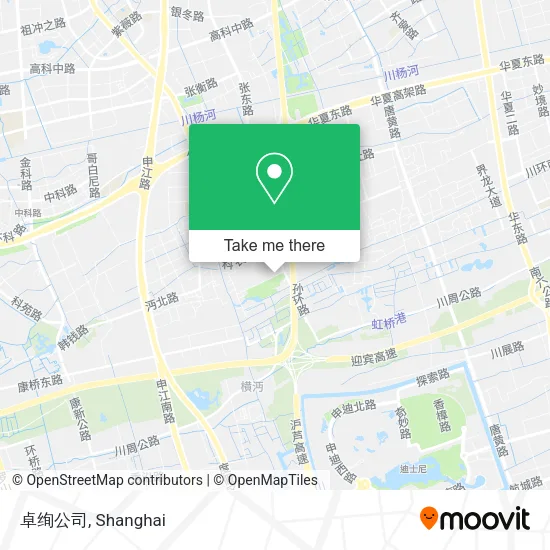 卓绚公司 map