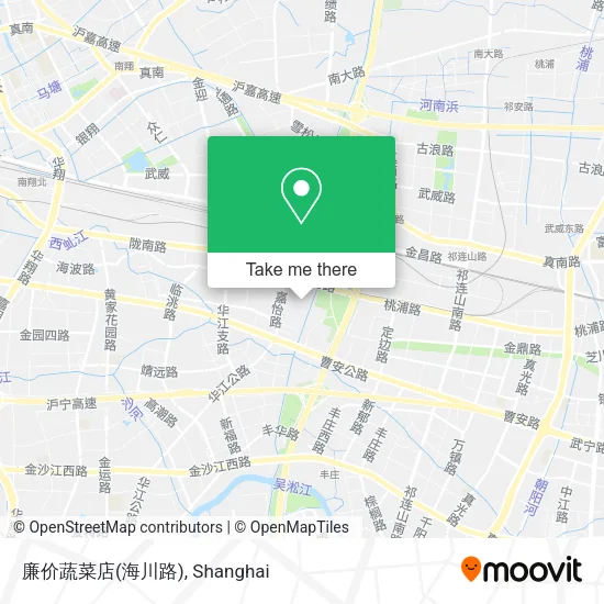 廉价蔬菜店(海川路) map