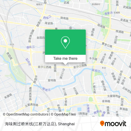 海味阁过桥米线(江桥万达店) map