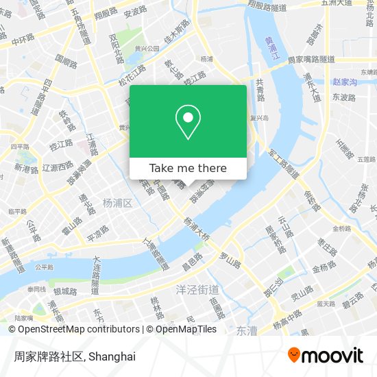 周家牌路社区 map