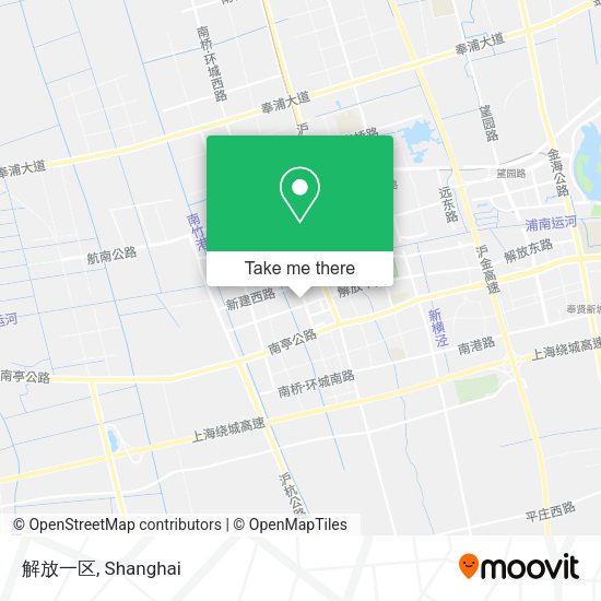 解放一区 map