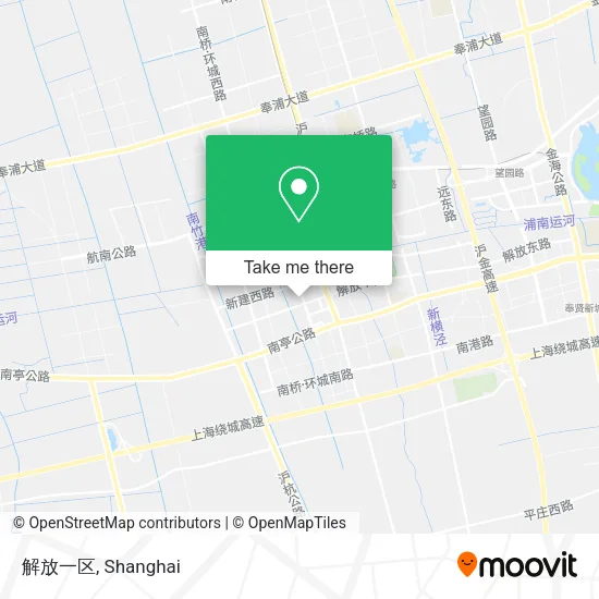 解放一区 map