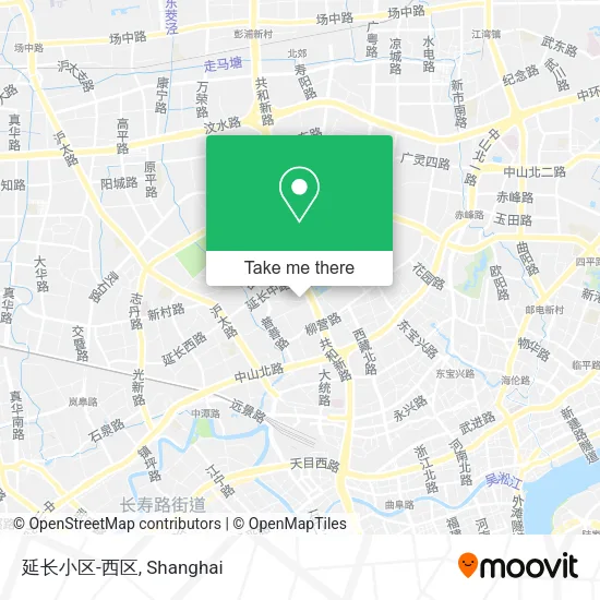 延长小区-西区 map