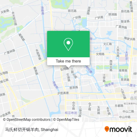 马氏鲜切开锅羊肉 map